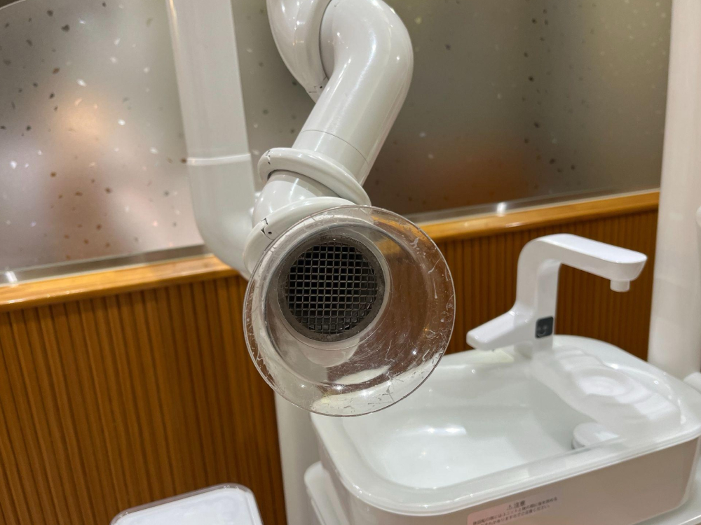 口腔外バキュームの画像